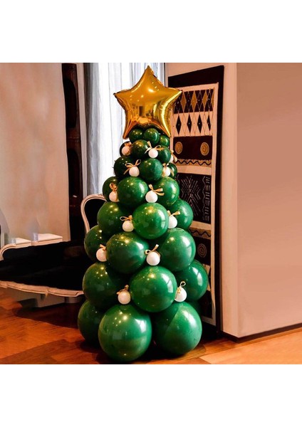 Noel Yeşil Balon Noel Balon Garland Arch Seti Yeni Yıl Için (Yurt Dışından) modelleri