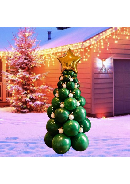 Noel Yeşil Balon Noel Balon Garland Arch Seti Yeni Yıl Için (Yurt Dışından) fırsatları