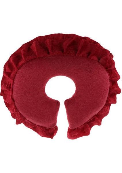 F Fityle Yüz Aşağı Relax Yastık Spa Masaj Masa Beşiği Yastık Bolster Pad Kırmızı (Yurt Dışından) fiyatları