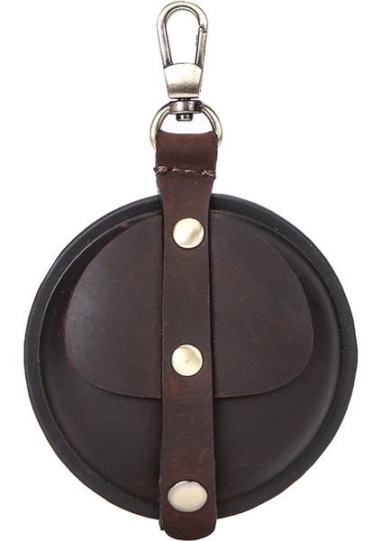 Puluz Huawei Freebuds 3 Için Cf1042C Crazy Horse Doku Kılıfı Koyu Kahve (Yurt Dışından)