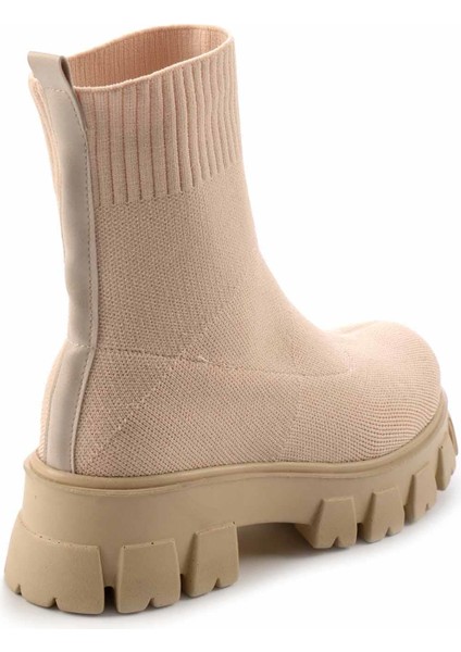 Bej Triko Kadın Bot & Bootie K02703202082 fırsatları
