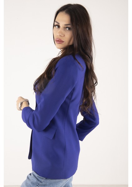 Saks Vatkalı Astarlı Blazer Ceket 0105110.26 fırsatları