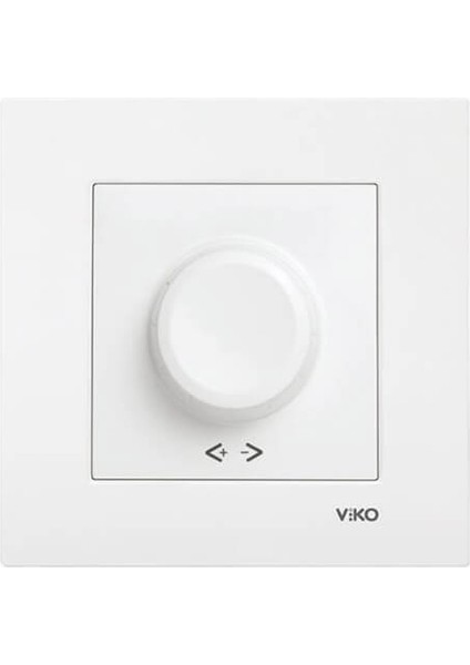 Karre Dimmer 600W Tekli Anahtar Beyaz Renk Yüksek Dayanıklılık ile Sıva Altı