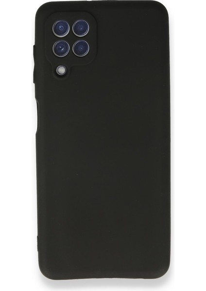Galaxy M22 Kılıf Yumuşak Dokulu Kamera Korumalı Silikon Premium