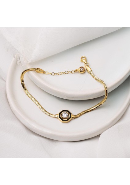 Çağla Tektaşlı Altın Bileklik fırsatları