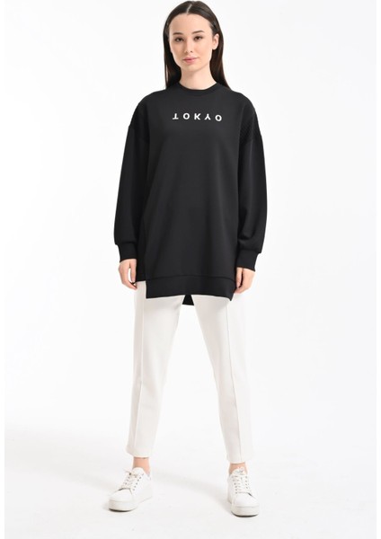 Oysho Sweatshirt - Siyah