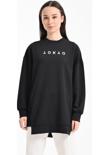 Oysho Sweatshirt - Siyah