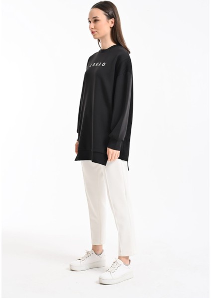 Oysho Sweatshirt - Siyah