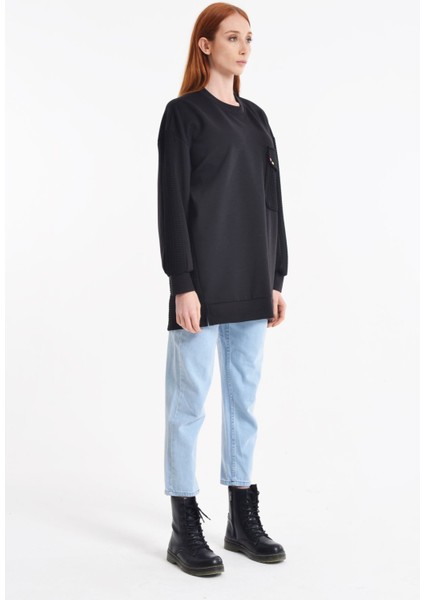 Oysho Sweatshirt - Siyah