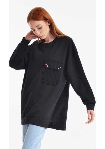 Oysho Sweatshirt - Siyah