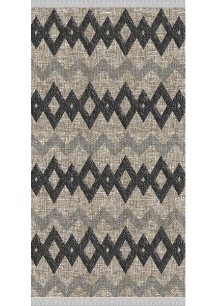 Decoser 2047 Gri Vizon Renk Pamuk Tabanlı Kaymaz Yıkanabilir Halı Kilim fiyatları