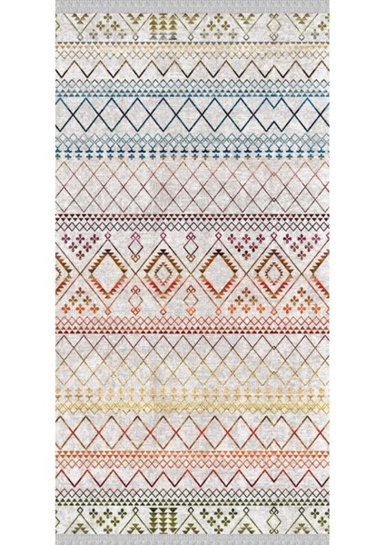 Decoser Halı Nova 4089 Renkli Kilim Iskandinav Kilim