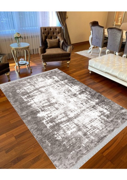 Decoser 8018 Vizon Yıkanabilir Pamuk Tabanlı Kaymaz Kilim