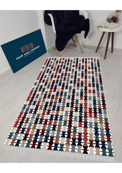 Decoser 4011 Renkli Otantik Kaymaz Yıkanabilir Kilim fiyatları