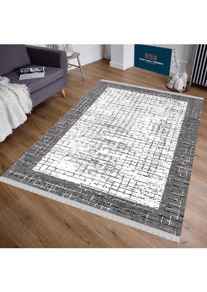 Decoser 4050 Gri Renk Kaymaz Yıkanabilir Kilim fiyatları