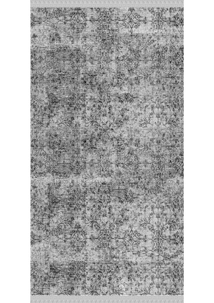 Decoser 4019 Gri Yıkanabilir Pamuk Tabanlı Kilim