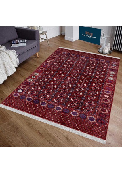 Decoser 4036 Bordo Otantik Kaymaz Yıkanabilir Kilim fiyatları