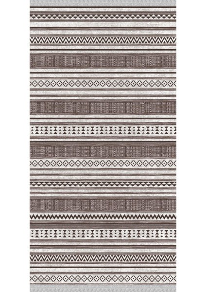 Decoser 4086 Kahverengi Iskandinav Desen Kaymaz Yıkanabilir Kilim fiyatları