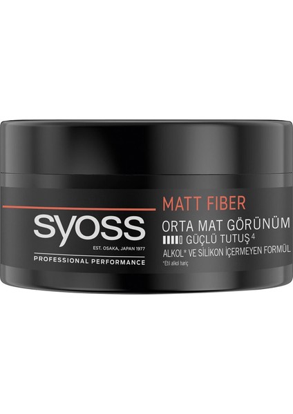 Syoss Matt Fiber 100 ml  Saç Boyası