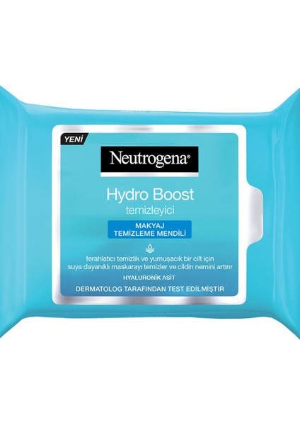 Neutrogena Hydro Boost Makyaj Temizleme Mendili