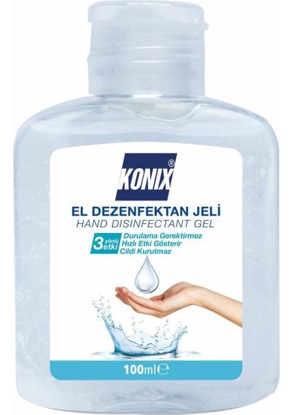 Konix El Dezenfektan Jeli 100 ml  Dezenfektan