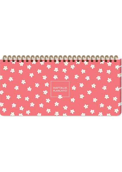 Keskin Color Haftalık Planner Minik Papatya 13 x 27 cm