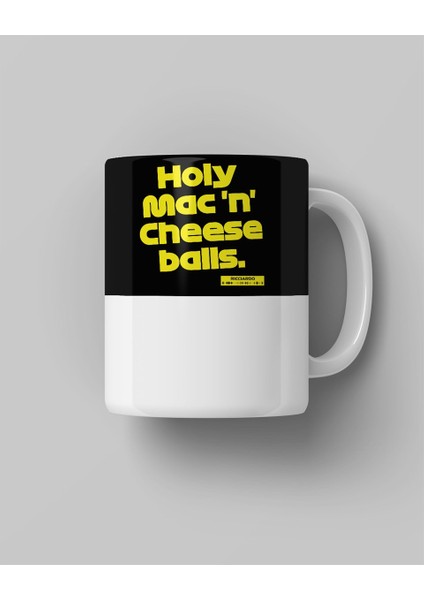 Daniel Ricciardo Holy Mac `N` Chees Balls Baskılı Beyaz Kupa Bardak