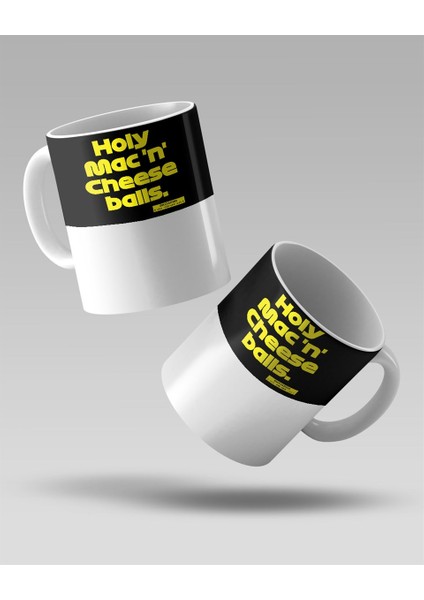 Daniel Ricciardo Holy Mac `N` Chees Balls Baskılı Beyaz Kupa Bardak fiyatları