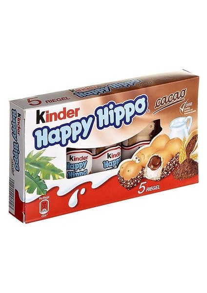 Kinder Happy Hippo 5'li