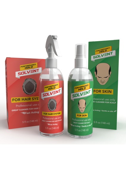 Ultra Bond Yapıştırıcı & Cilt ve Protez Saç Solvent Seti & Super Tape Protez Saç Bandı 36 Adet Düz