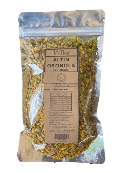 Ev Yapımı Altın Granola