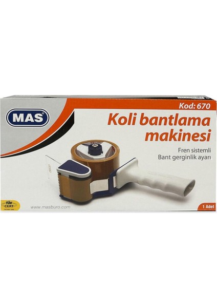 Mas 670 Koli Bant Makinası