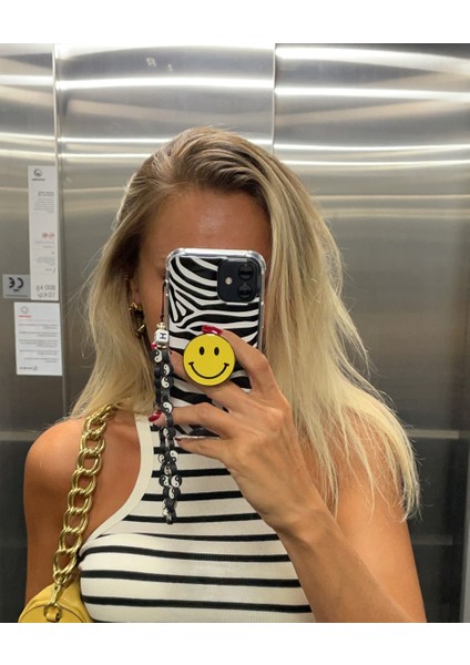 - Smile Telefon Tutucu Sarı