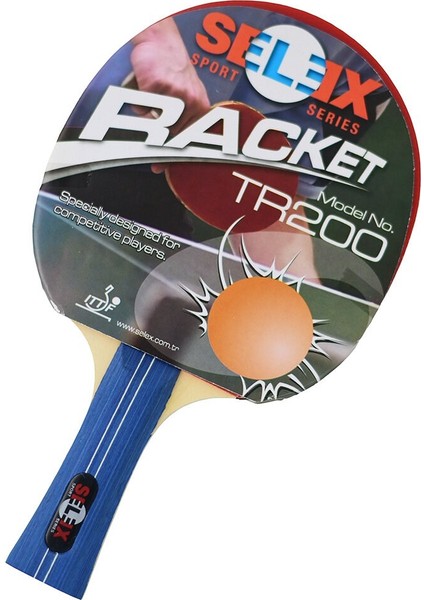 TR-200 Ittf Onaylı Masa Tenisi Raketi