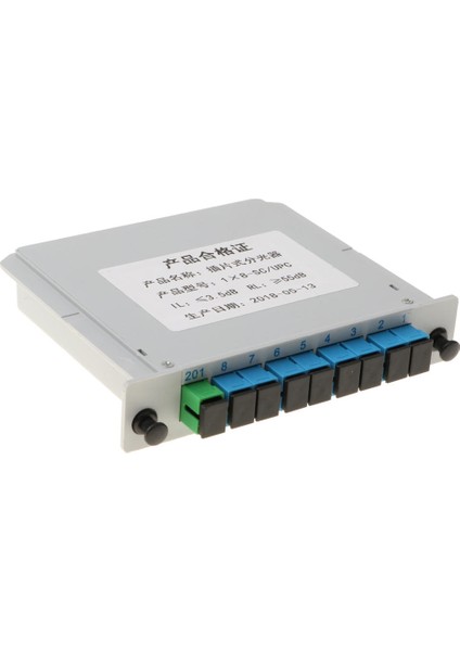 Konnektör Takılı Plc Fiber Optik Splitter Modülü (Yurt Dışından)