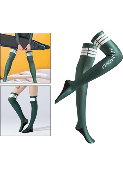 Çift Neopren Wetsuit Dalış Uzun Çorap Scuba Şnorkel Su Çorap (Yurt Dışından) indirimleri