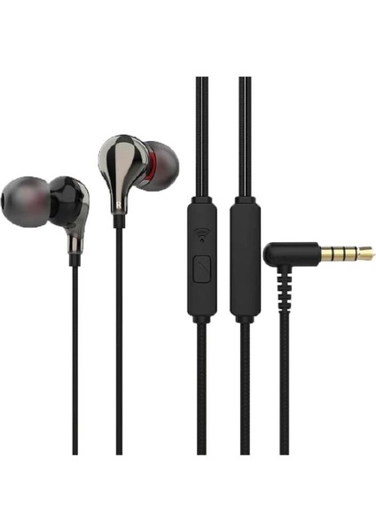 E80 Metal Kulak Içi Stereo Kulaklık