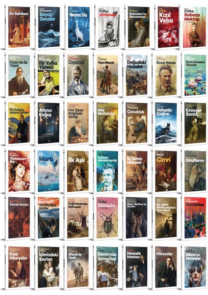 Büyük Dünya Klasikleri Seti - 42 Kitap