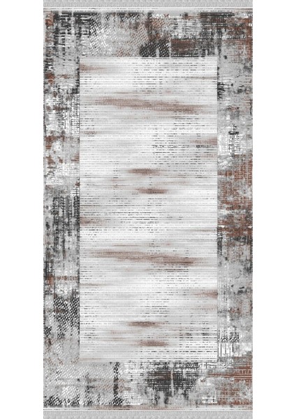 Decoser 6030 Gri Kahve Düz Desen Kaymaz Yıkanabilir Kilim fiyatları