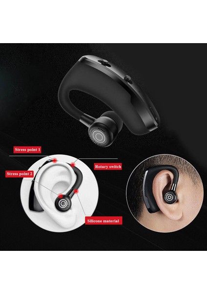 V9 Bluetooth Kulaklık V4.0 Cvc6.0 200H Cep Telefonu Ofisi Için Bekleme Süresi (Yurt Dışından) indirimleri
