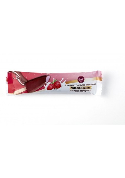 Sütlü Çilekli Krema Dolgulu Dondurma 40 Gr