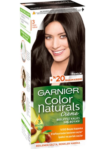 Color Naturals 3 Koyu Kahve