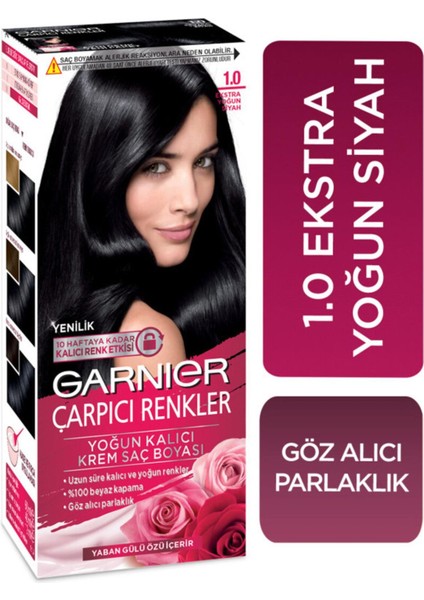 Çarpıcı Renkler 1.0 Ekstra Yoğun Siyah