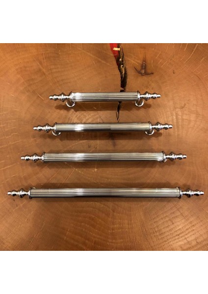 Gürçay Sude Çubuk Kulp Parlak Krom (2 Adet) 224 mm
