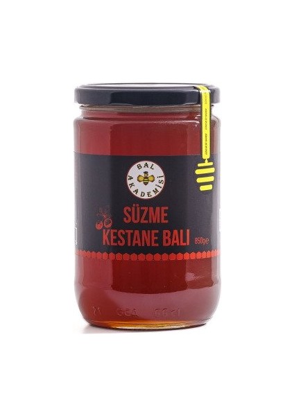 Süzme Kestane Balı 850 Gr (Doğal ve Katkısız) - (Karadeniz Bölgesi)