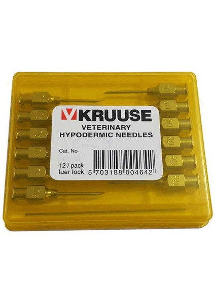 Enjektör Iğnesi 1,6 x 30 mm ( 12 Ad )