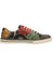Kadın Vegan Deri Siyah Sneakers - Te Amo Frida Kahlo Tasarım 4