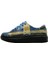 Kadın Vegan Deri Lacivert Sneakers - Vincent van Gogh The Starry Night Muse Tasarım 3