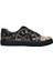 Erkek Vegan Deri Siyah Slip On Sneakers - Rock'n Roll Queen Tasarım 4