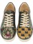 Kadın Vegan Deri Yeşil Sneakers - Frida’s World Frida KahloTasarım 2